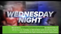 Southwest Airlines cancels 2500  flights Wednesday but some manage to