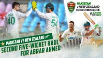 Second five-wicket Haul for Abrar Ahmed | Pakistan vs New Zealand | 1st Test Day 4 | PCB | MZ2L