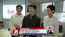 Michael Sager, Vince Maristela, at Sean Lucas, enjoy sa roles nila sa 