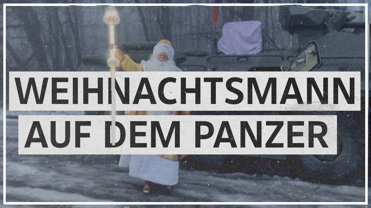 Väterchen Frost kommt mit dem Panzer