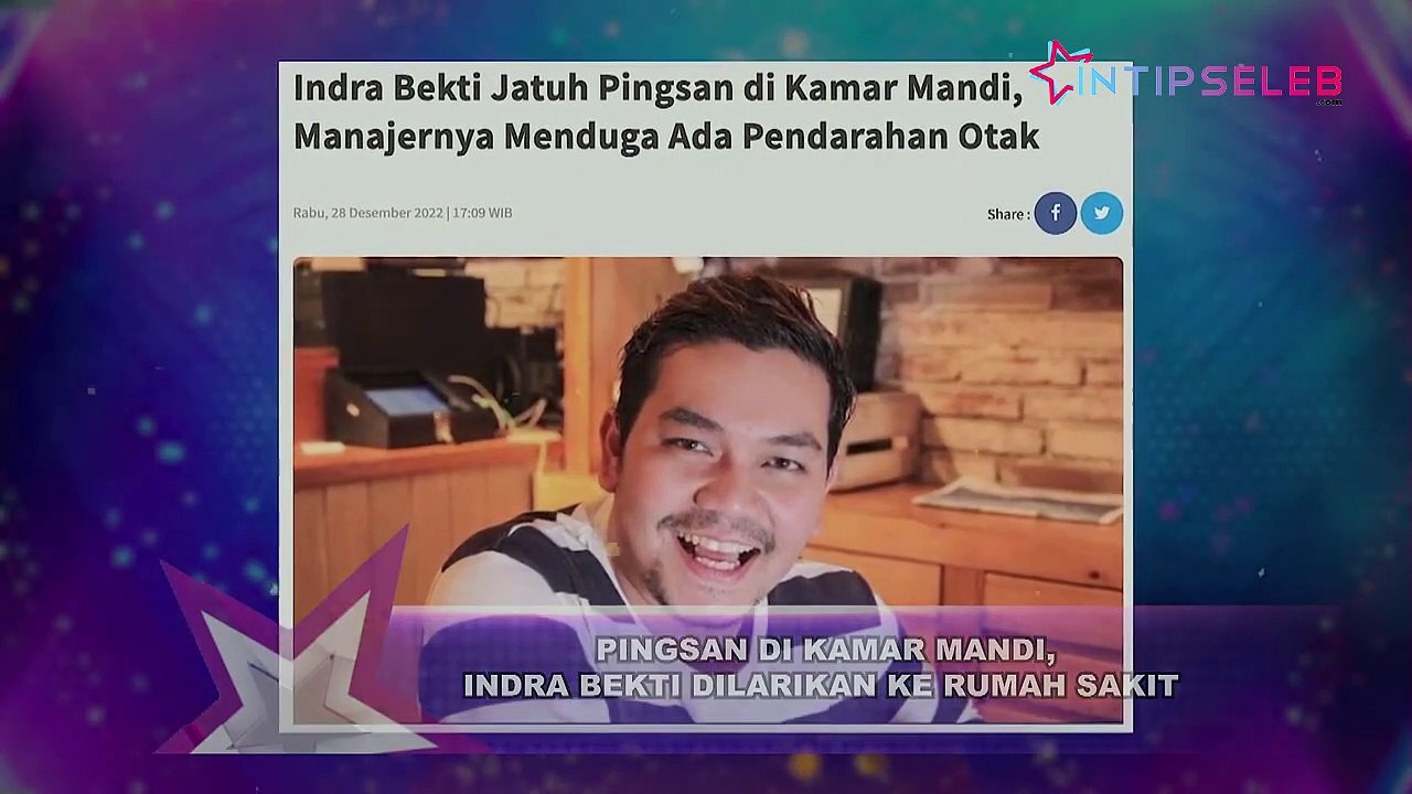 Indra Bekti Alami Pembulu Darah Pecah di Hari Ulang Tahunnya
