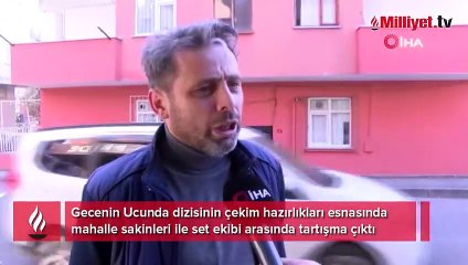 "Gecenin Ucunda" dizi setinde saldırı