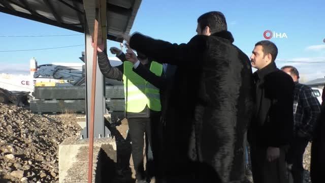 Türkiye'ye örnek olacak Ahırlar Projesi'nin yapımı tüm hızıyla devam ediyor