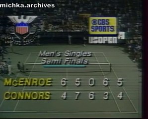 CONNORS - MCENROE   - 1980  -