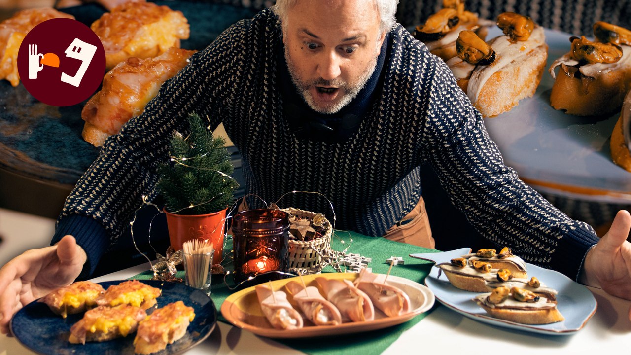 3 aperitivos para la cena de Nochevieja