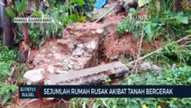 Sejumlah Rumah Rusak Akibat Tanah Bergerak