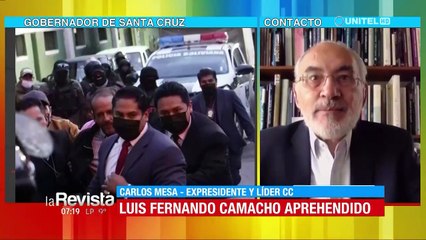 Mesa exige libertad de Camacho y denuncia una “persecución política” que “profundiza la brecha de odio”