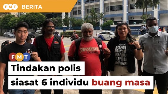 Sosma: Tindakan polis siasat 6 individu serah memorandum buang masa, kata Suaram