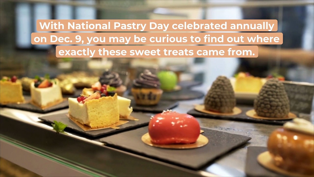 History of Pastries 5 Interesting Facts Vidéo Dailymotion