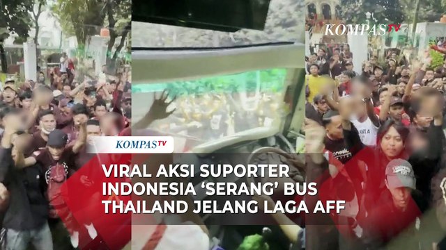 Unggah Ulah Suporter Indonesia 'Serang' Bus Thailand, Ofisial Ungkit Tragedi Kanjuruhan