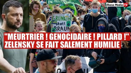 "Zelensky ! Assassin !" : Zelensky se fait déchiré par les médias allemands