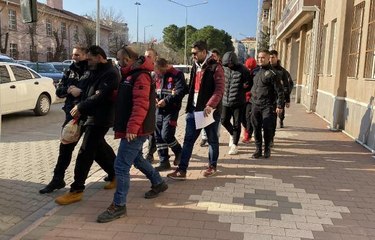 ÇANAKKALE'DE FUHUŞ OPERASYONU: 5 GÖZALTI