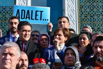 CHP VE İYİ PARTİ'DEN TUZLA'DA PROTESTO