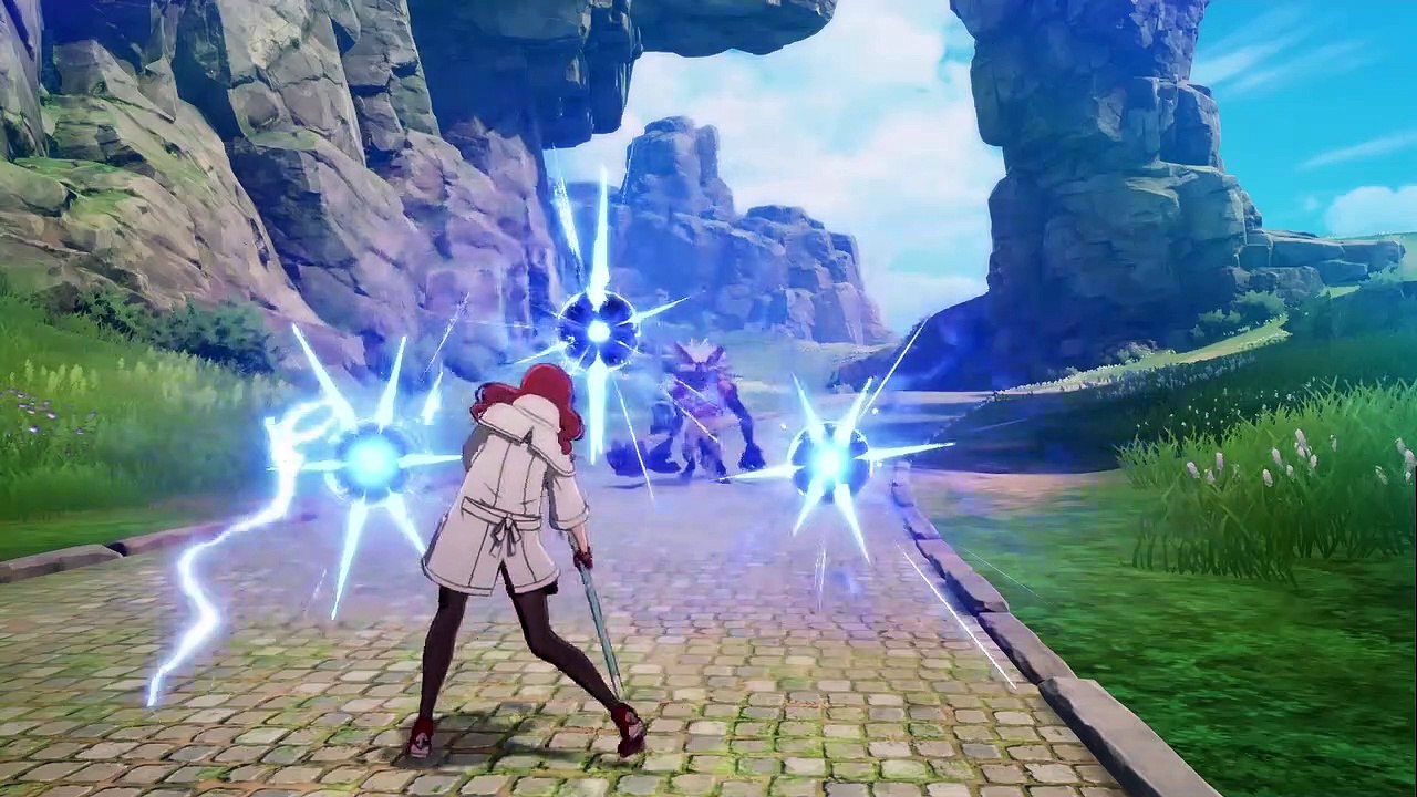 Blue Protocol Spell Caster Gameplay