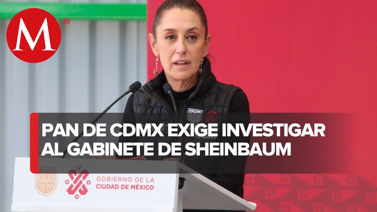 PAN CdMx pide a contraloría investigar uso de recursos en la promoción de Sheinbaum