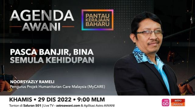 Agenda AWANI: Pasca banjir, bina semula kehidupan