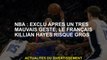 NBA: Exclué après un très mauvais geste, le French ian Hayes risque la graisse