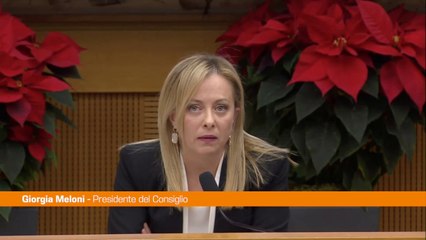 Meloni "Mi fido dei miei alleati, normale dibattito in maggioranza"