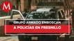 Dos policías resultan heridos tras emboscada en Fresnillo, Zacatecas