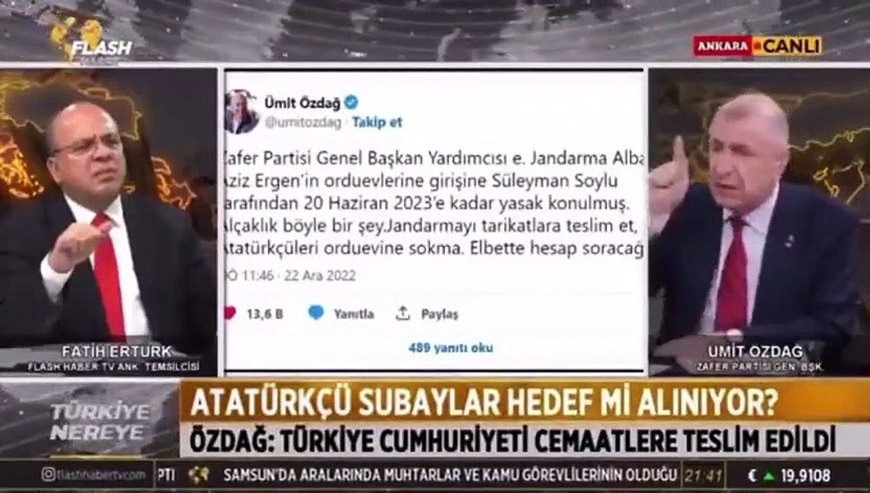 Ümit Özdağ'dan çok konuşulacak AK Parti, Altılı Masa ve FETÖ iddiası
