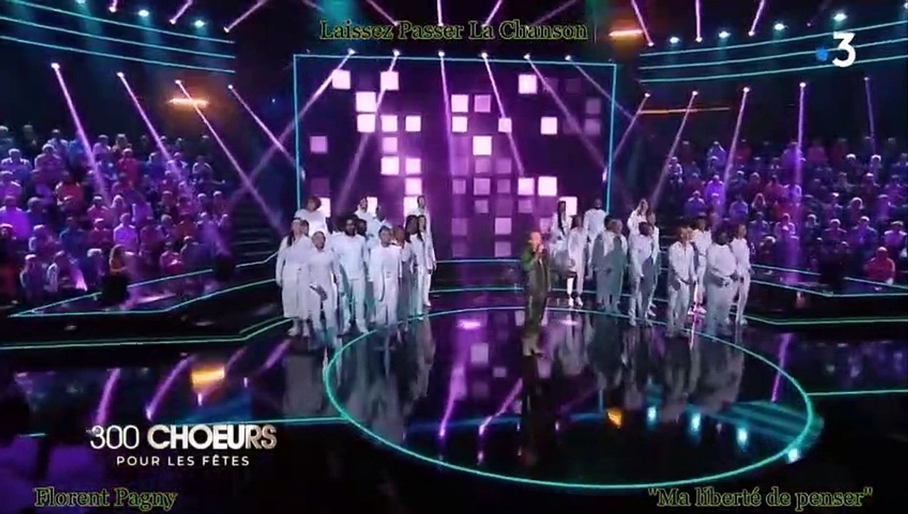 Florent Pagny reprend "Ma liberté de penser" avec un choeur gospel