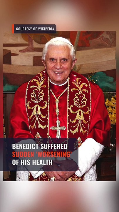 Former pope Benedict ‘very sick,’ Pope Francis calls for prayers
