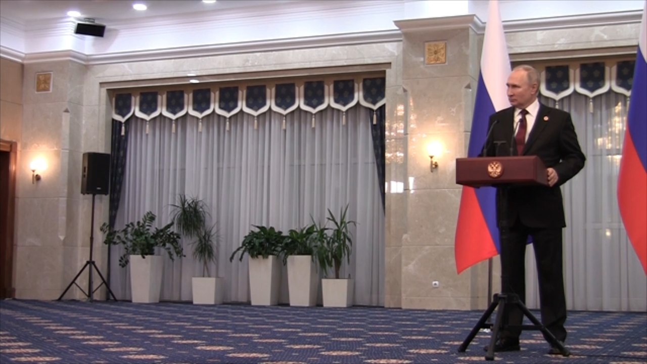 Putin: Einweihung neuer Kriegsschiffe per Video