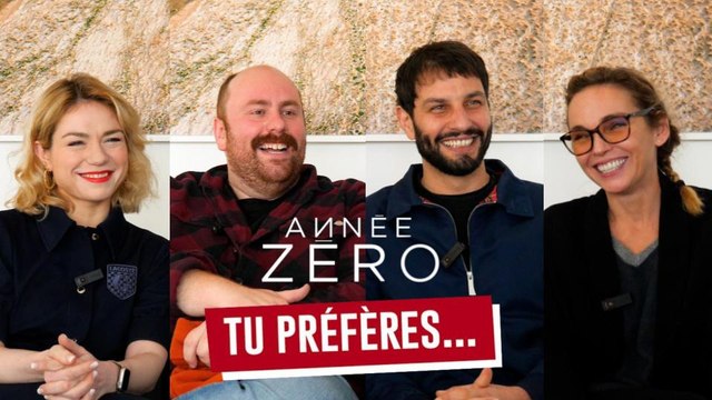 ANNÉE ZÉRO : Claire Keim, Marc Ruchmann, Emilie Dequenne et Marc Riso jouent à Tu préfères...