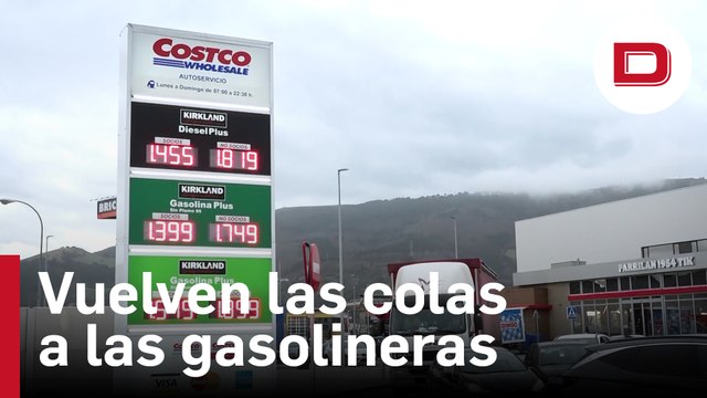 Vuelven las colas a las gasolineras por el fin del descuento de 20 céntimos