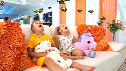 Diana and Roma get rid of annoying flies