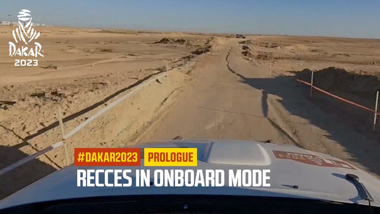Discover the recces of the prologue in onboard mode #Dakar2023