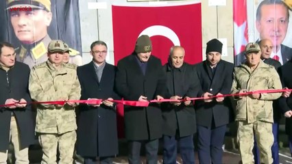 Bakan Soylu Tendürek'te incelemelerde bulundu