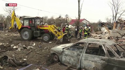 L'Ukraine frappée par la Russie