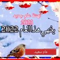 تهنئة العام الميلادي الجديد 2023 اجمل تهنئة راس السنة الميلادية _حالات واتس اب تهنئة بالعام الجديد