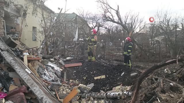 Ukrayna: Kiev'de 16 füze düşürüldü