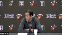 Miami Heat coach Erik Spoelstra on Tyler Herro's playmaking