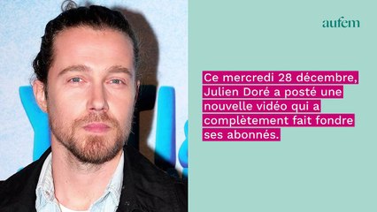 Julien Doré  Cette adorable vidéo fait fondre les internautes