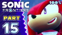 Sonic Frontiers Walkthrough Part 15 ◎ 100% ◎ (PS5, PS4) Ouranos Island