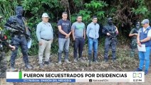 Ya están en libertad los tres policías secuestrados en Tibú, Norte de Santander