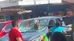 Vendedores de pólvora destruyen vehículo de la alcaldía de SPS