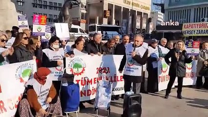 AK Parti'yi tencerede taş kaynatıp fatura yaktılar protesto ettiler