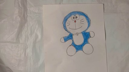 Draw Doraemon | MrBear ART & CRAFT | 2023 Viral Video | Creative Art and Craft