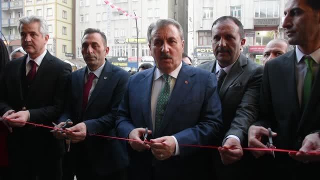 Büyük Birlik Partisi Genel Başkanı Destici, Hakkari'de konuştu