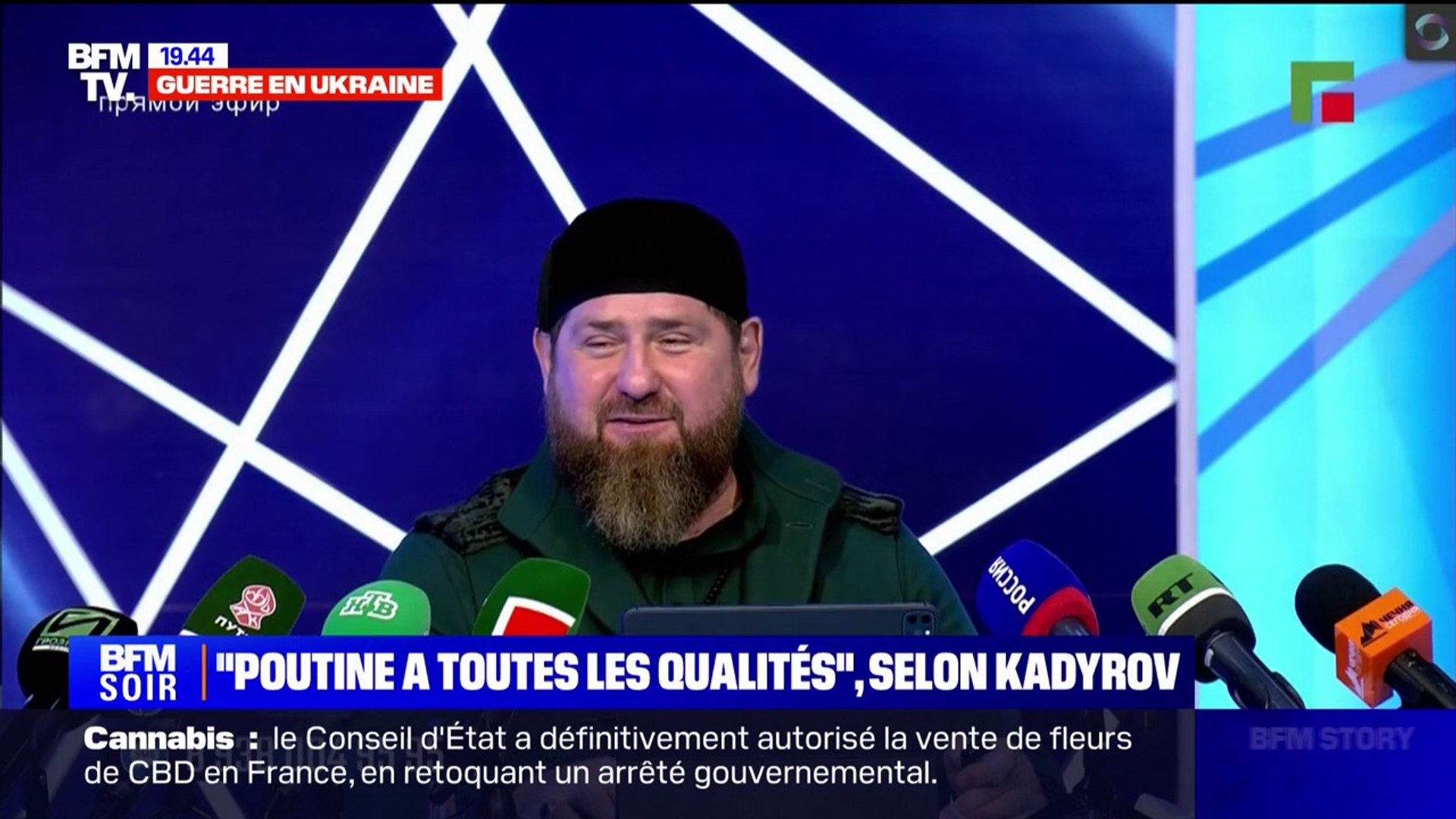 Pourquoi Les Tchetchenes Viennent En France Pourquoi pas un Tchétchène?": Ramzam Kadyrov, président de la Tchétchénie,  évoque la succession de Vladimir Poutine - Vidéo Dailymotion
