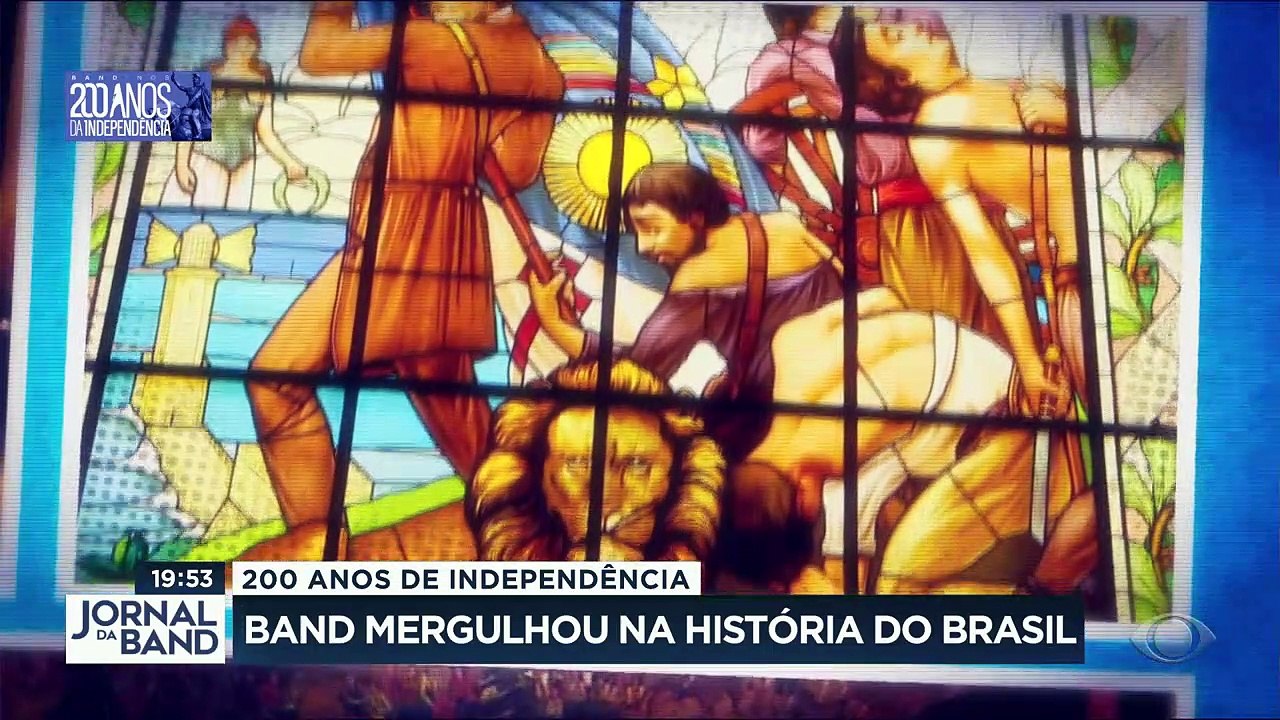 200 anos da Independência: Band mergulhou na hi...
