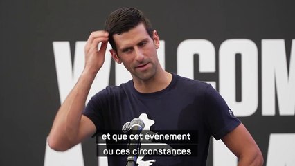 Open d’Australie - Djokovic : ''Mon Grand Chelem préféré''