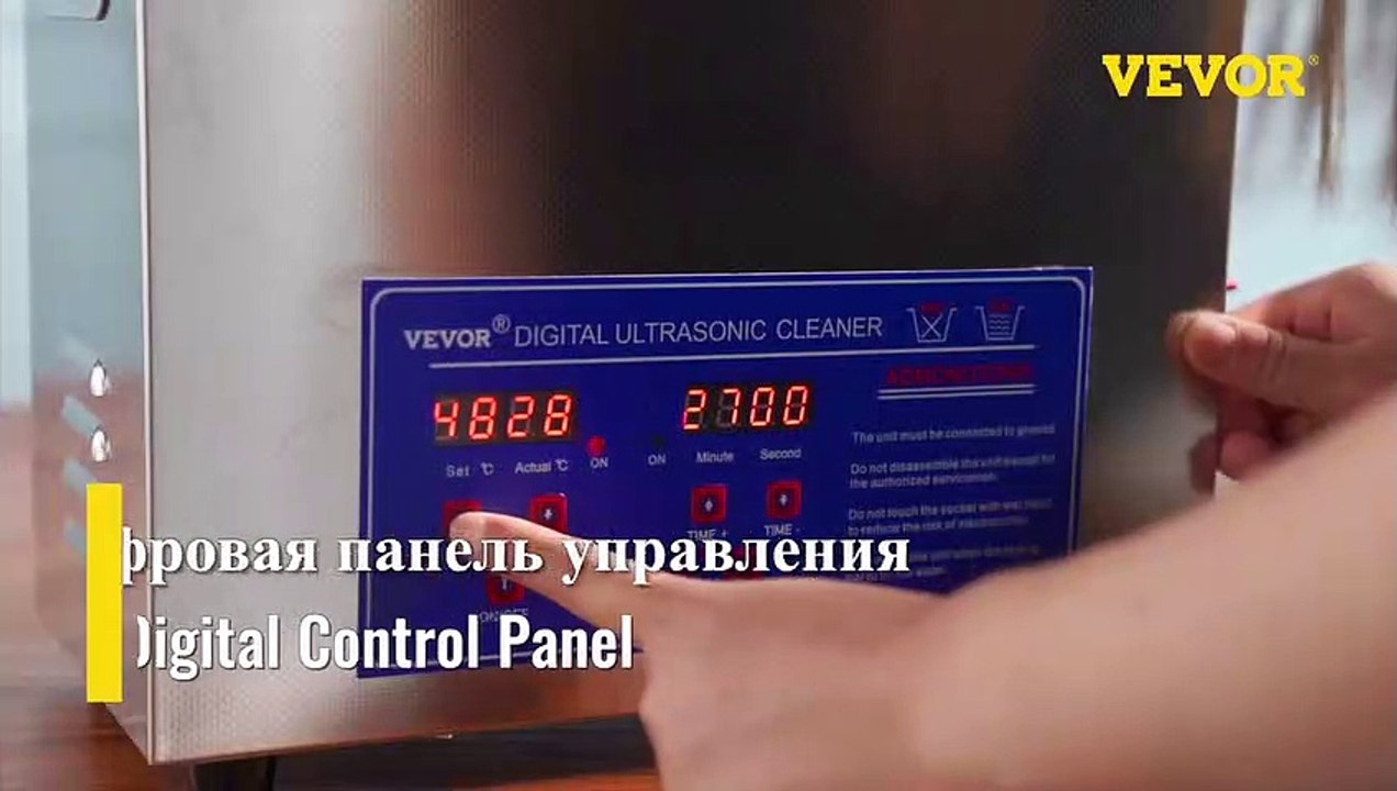 Ultrasonic Cleaner Lave-Dishes Portable Washing Machine