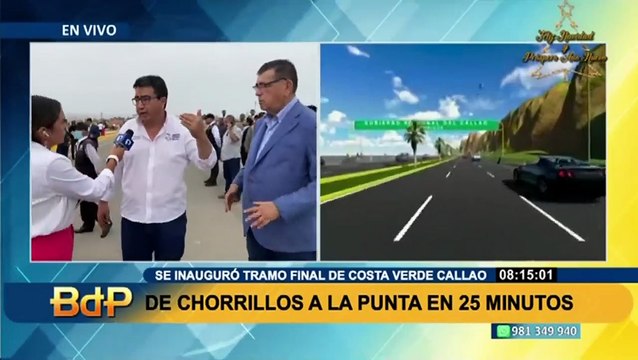 De Chorrillos a La Punta en 25 minutos: vehículos ya pueden circular en la Costa Verde Callao
