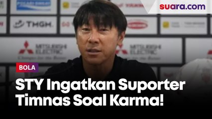 Bus Skuad Thailand Dilempari Batu, Shin Tae-yong Ingatkan Suporter Timnas Indonesia soal Karma
