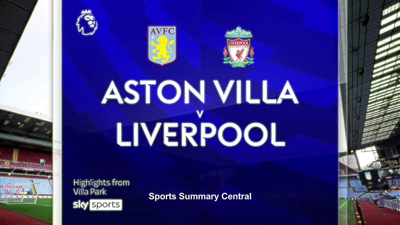 Aston Villa 1-3 Liverpool Goals | football highlights today | Football Match | Sports World